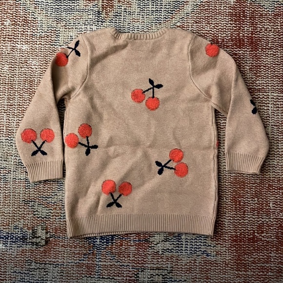 NWOT SEED HERITAGE Cherries Sweater Size 6-12 months - Picture 6 of 6